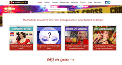 Desktop Screenshot of dinerspel.nl